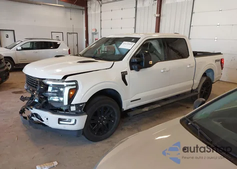 2024 Ford F-150 Platinum из США, поврежденный, VIN 1FTFW7LD2RFA81500